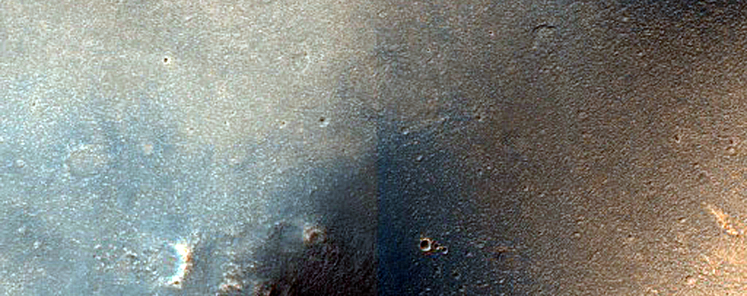 Terrain Northeast of Pollack Crater