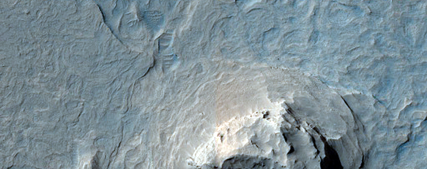 Layered Rocks in Meridiani Planum