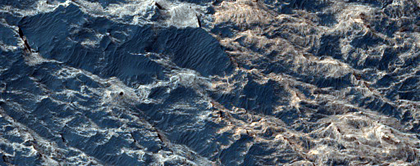 Potential Landing Site in Capri Chasma