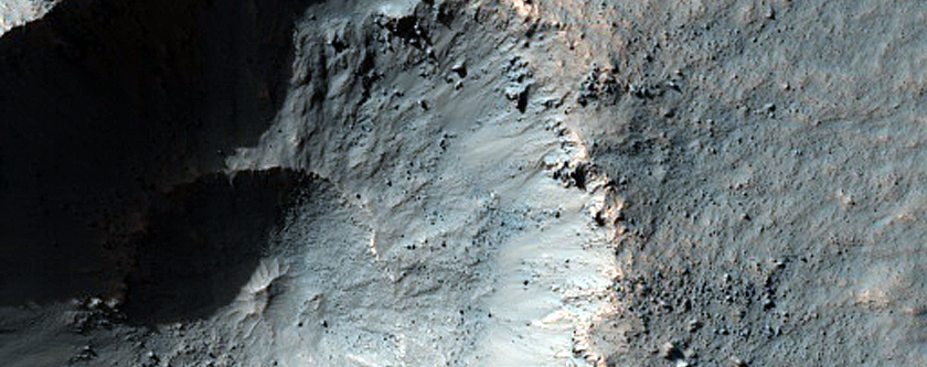 Small Fresh Impact Crater