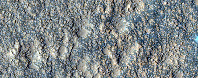 Candidate Recent Impact Site
