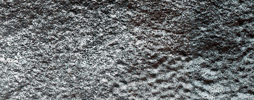 Ridges Marking Former Extent of Outliers
