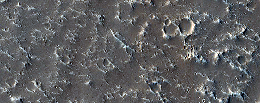 Terrain South of Granicus Valles