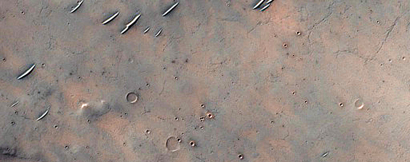 Terrain East of Tisia Valles