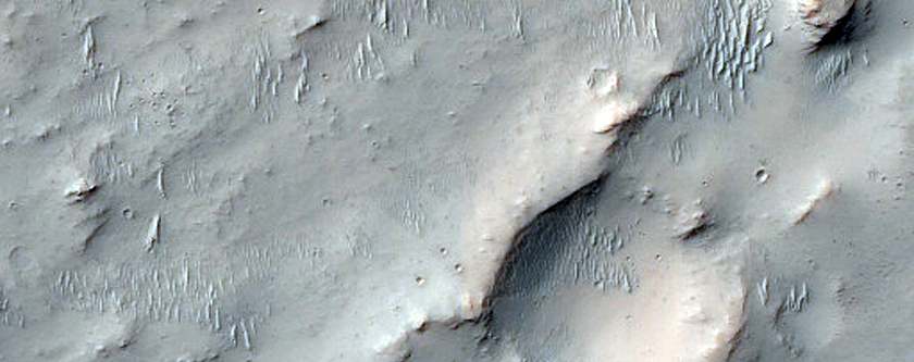Lava Channel in Noachis Terra