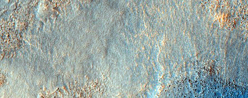 Terrain North of Mamers Valles