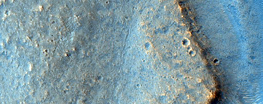 Erosional Pattern on Channel Wall