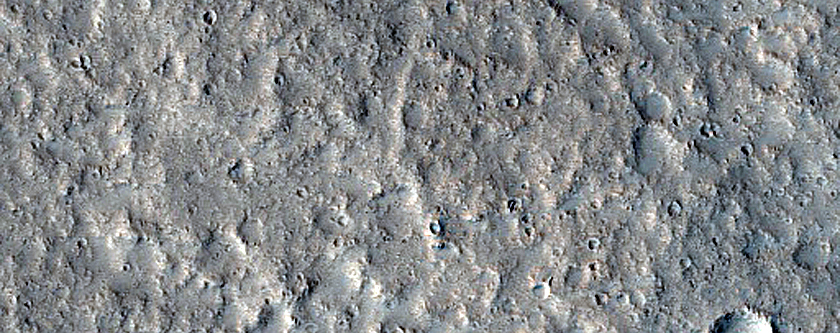 Terrain Northwest of Alba Mons