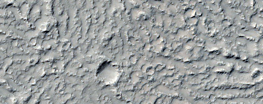 Terrain North of Koval Sky Crater
