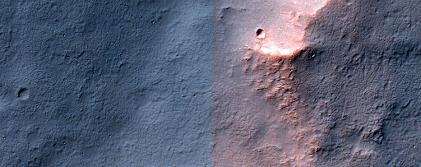 Terrain Northeast of Corozal Crater