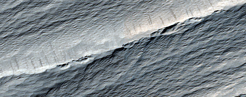 Terrain East of Medusae Fossae