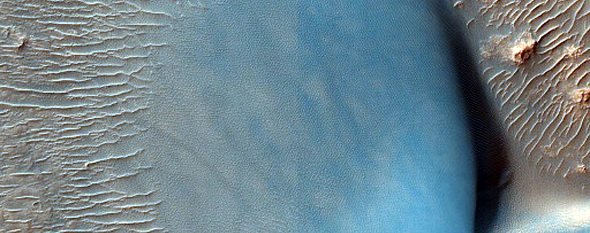 Dune Field in Beer Crater