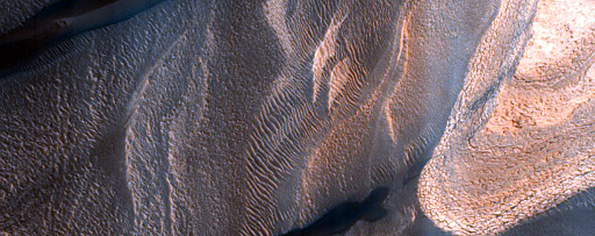 Linear Dunes North of Olympia Undae