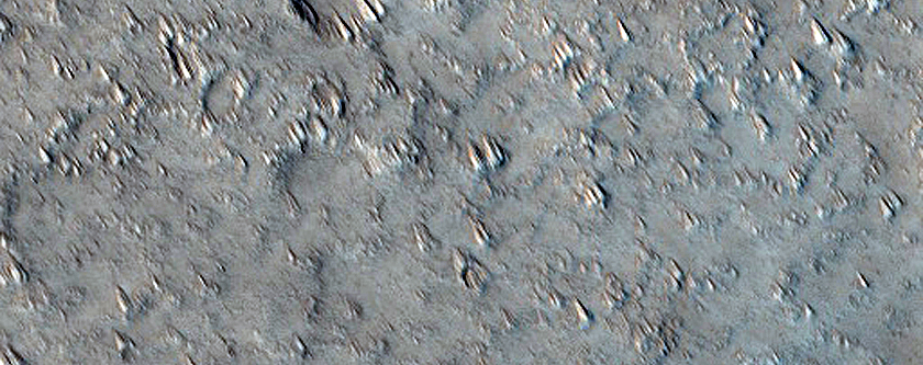 Terrain West of Alba Mons