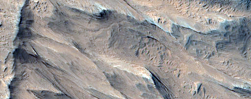 Ridges in Amazonis Region
