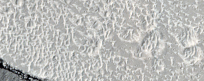 Possible Rock Falls on Steep Slopes in Cerberus Fossae