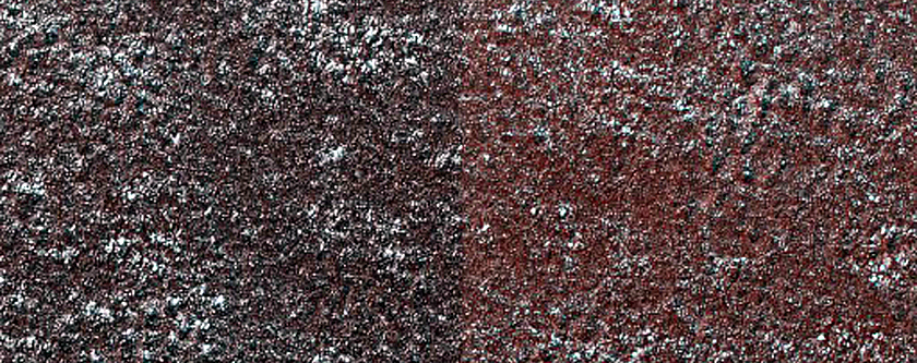 Fringe of Perennial Ice Deposit