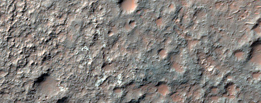Terrain West of Molesworth Crater