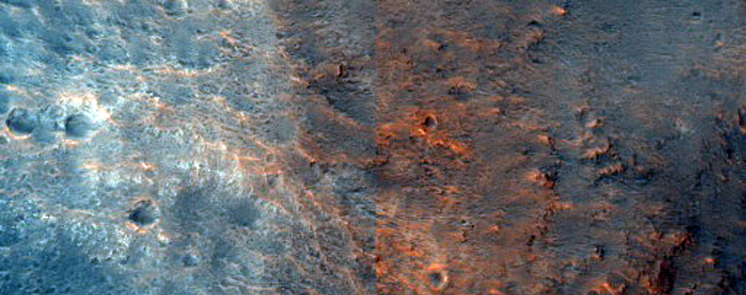 Terrain West of Oyama Crater