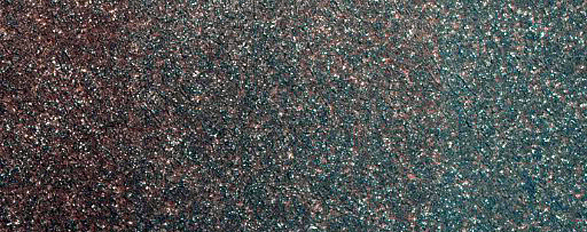 Fringe of Perennial Ice Deposit