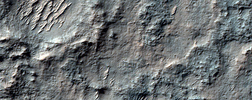 Terrain North of Caralis Chaos