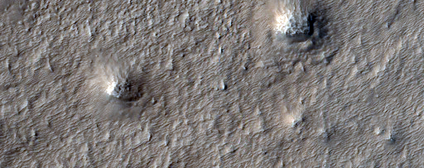 Landforms near Hrad Vallis