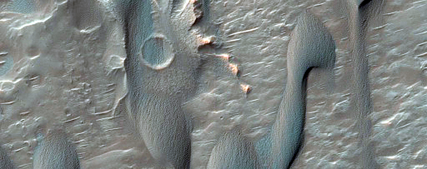 Dunes in Crater in Tyrrhena Terra