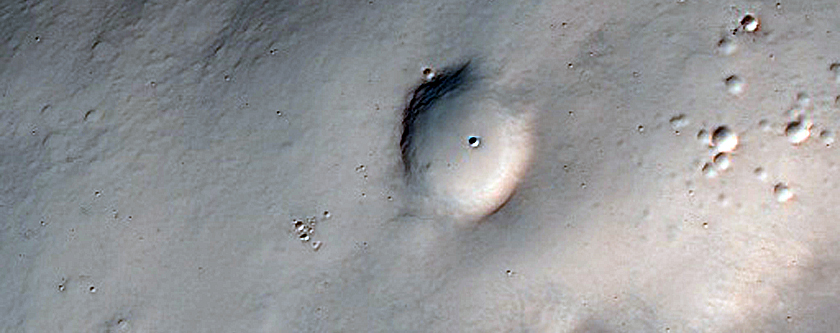 Terrain East of Bakhuysen Crater