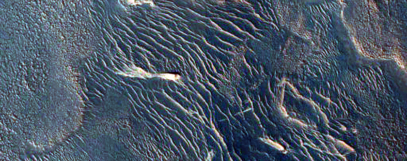 North Polar Layered Deposits Avalanche Scarp Site