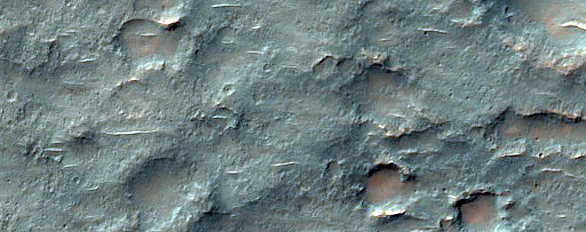 Terrain South of Cerberus Dorsa