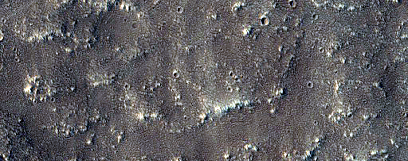 Candidate Recent Impact Site
