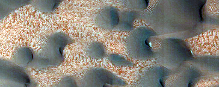Scandia Cavi Transverse Aeolian Ridges Wakes Monitoring