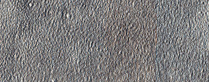Terrain Southwest of Milankovic Crater