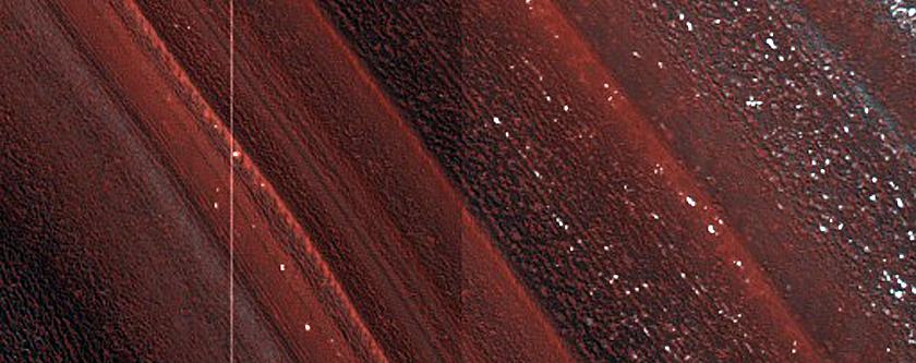 Exposure of North Polar Layered Deposits