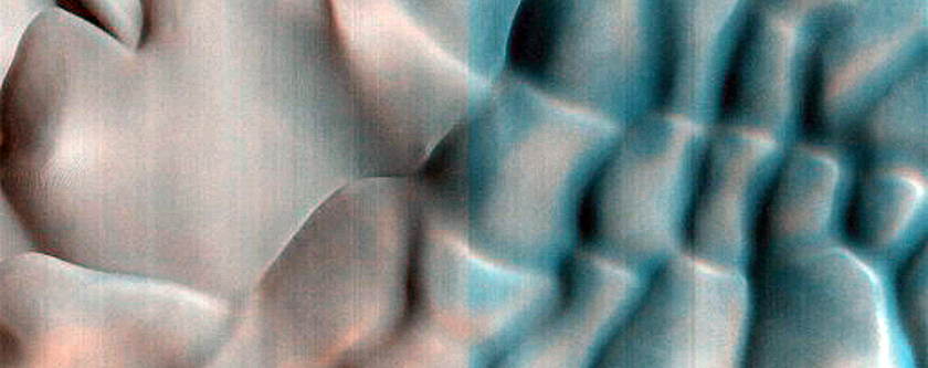 Dunes in Crater