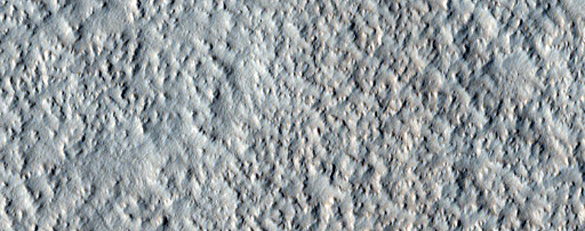Candidate Recent Impact Site