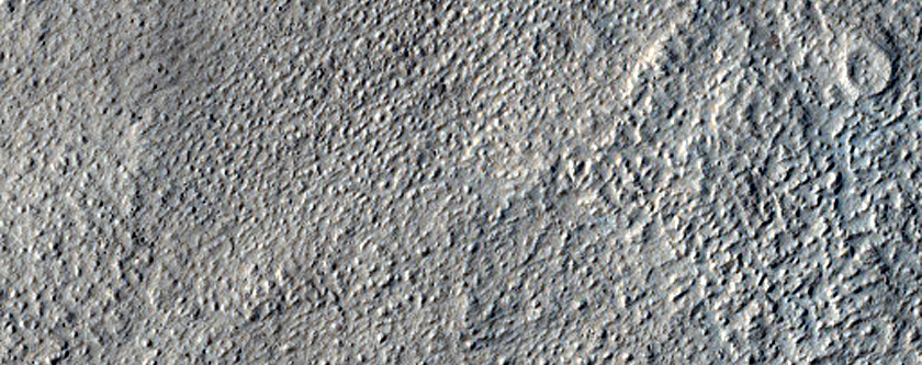 Monitoring Large Icy Crater