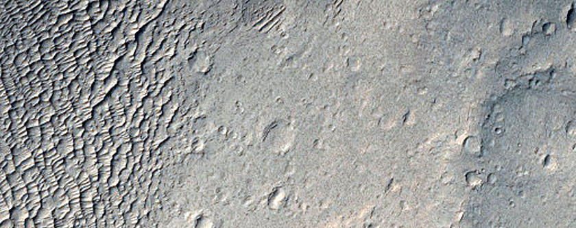 Terrain Northwest of Nicholson Crater