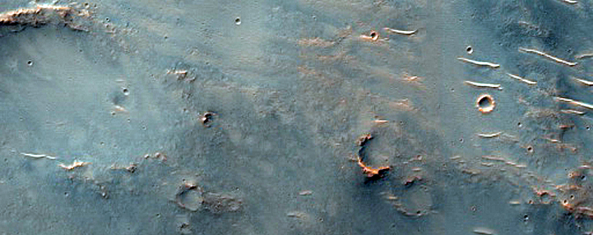 Terrain Southeast of Naro Vallis