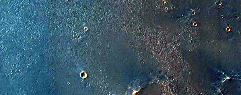 Terrain Northeast of Madler Crater