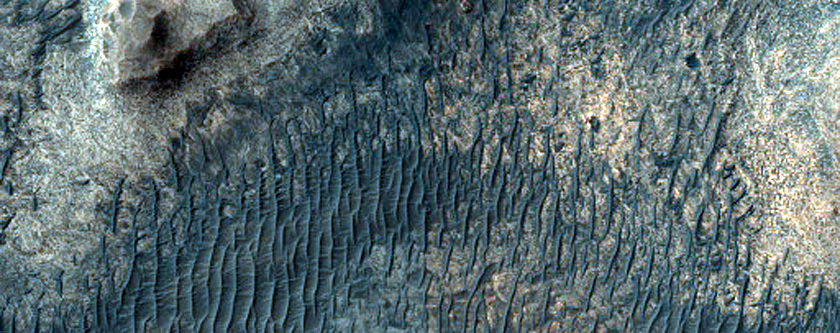 Light-Toned Deposits in Aram Chaos