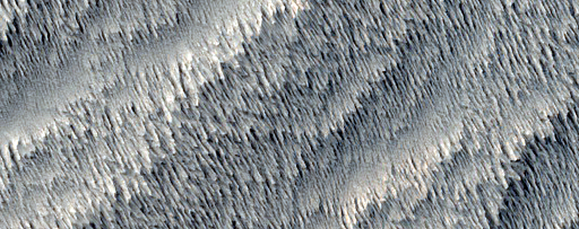 Terrain South of Eumenides Dorsum