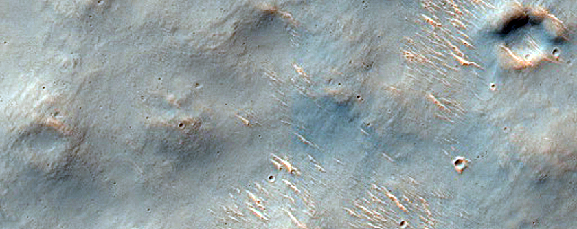 Terrain Southwest of Licus Vallis