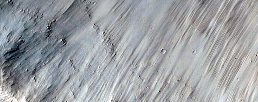 Small Crater East of Du Martheray Crater