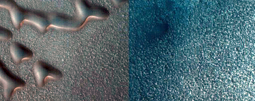 Dune Monitoring in North Mid-Latitude Crater