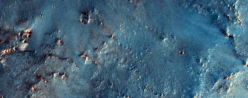 Terrain Southwest of Toro Crater