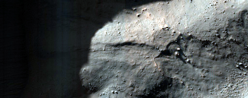 Frost Survey in Small Fresh Crater in Terra Cimmeria