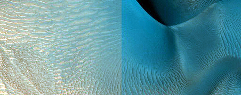 Dune Monitoring in Crater