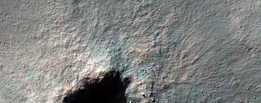 Small Fresh Impact Crater