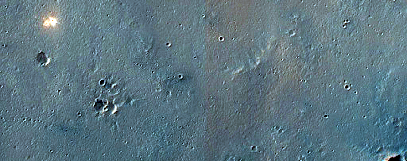 Candidate Recent Impact Site